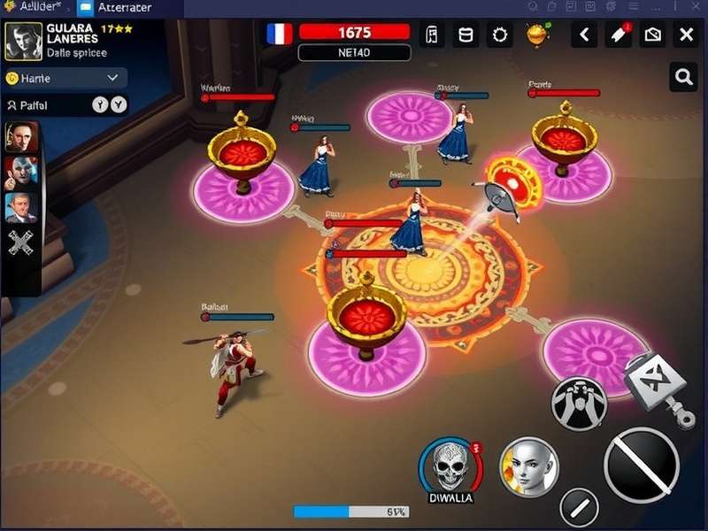 Rival Conqueror alliance battle screenshot